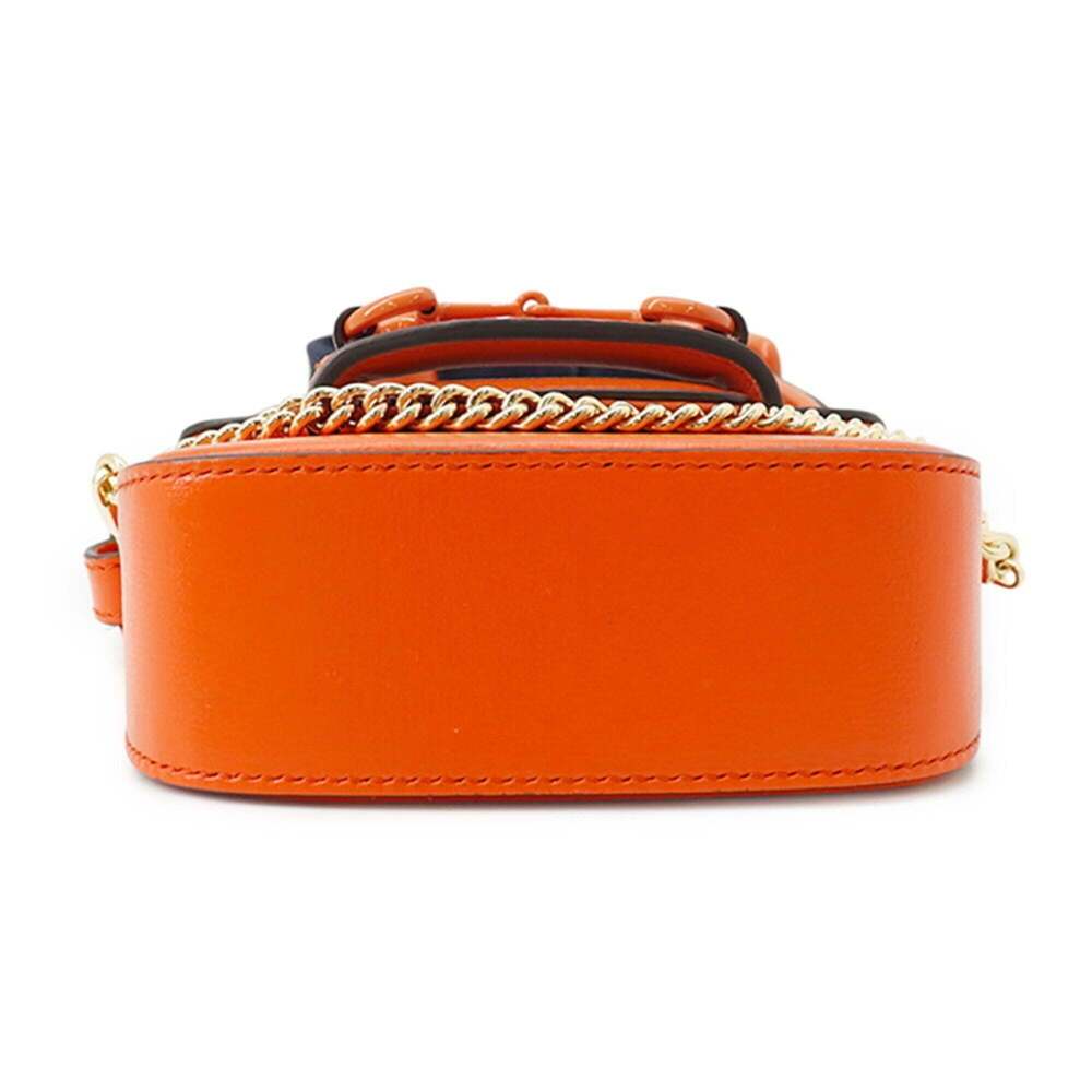 GUCCI Orange Leather Horsebit Shoulder Bag - Picture 3 of 15